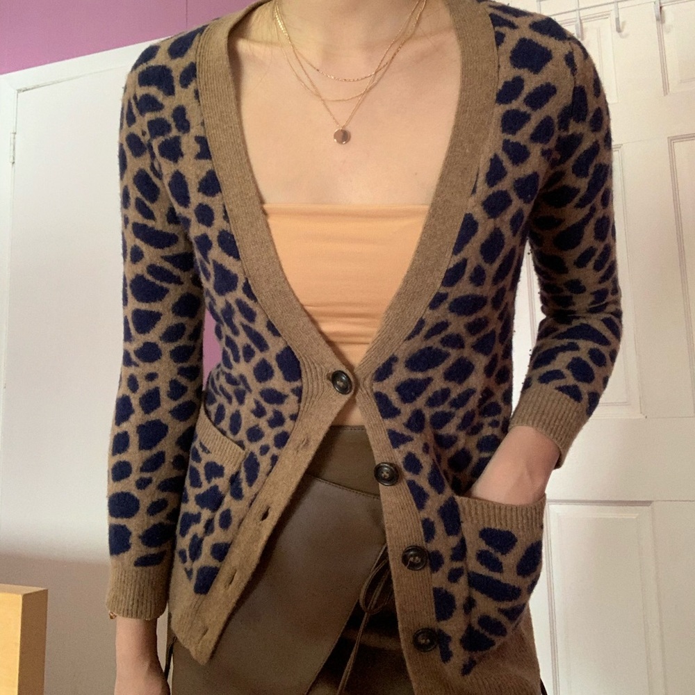 Madewell Wallace Leopard sweater